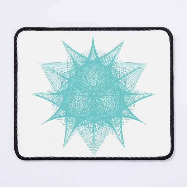Item preview, Circles On Circle-3 [10121-3-CYAN-WB] designed and sold by LottMultimedia.