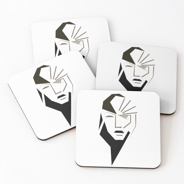 Item preview, Minimal Abstract face in black  designed and sold by birasart.