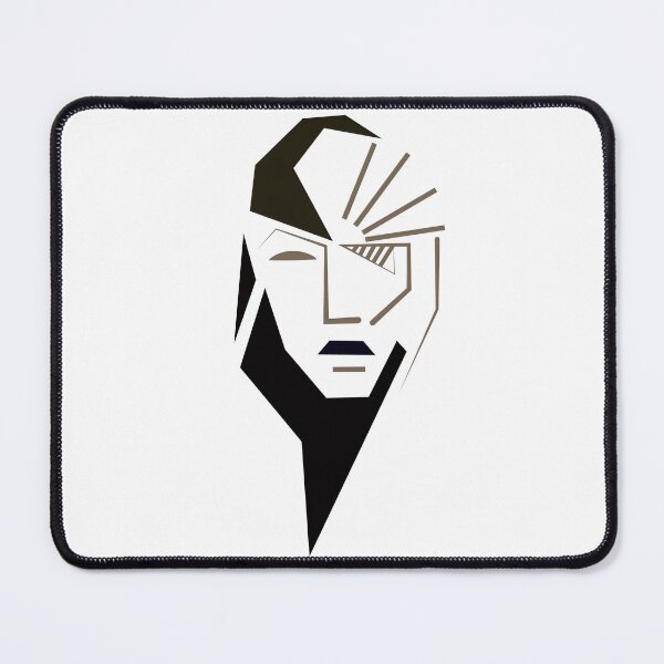 Item preview, Minimal Abstract face in black designed and sold by birasart.