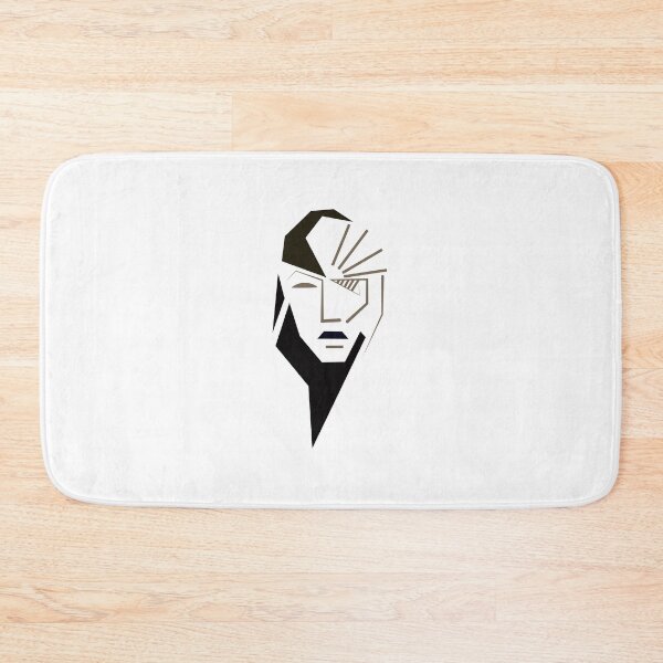 Item preview, Minimal Abstract face in black designed and sold by birasart.