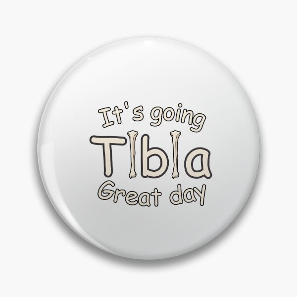 Item preview, Medical puns - It's going Tibia great day  designed and sold by PurpleWay.