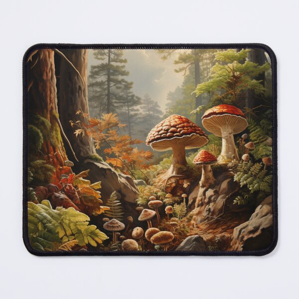 Item preview, Mushroom Forest Mushroom House Poison Mushroom Cookie Mushroom Hunting Mushroom Winter designed and sold by OliveAndSnow.