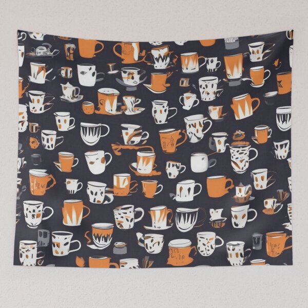 Item preview, Pattern for cups  designed and sold by lnfluitive.