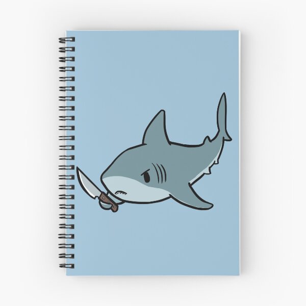 Item preview, knife shark designed and sold by ZioCorvid.