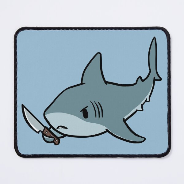 Item preview, knife shark designed and sold by ZioCorvid.