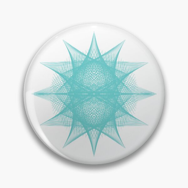 Item preview, Circles On Circle-3 [10221-3-CYAN-WB] designed and sold by LottMultimedia.