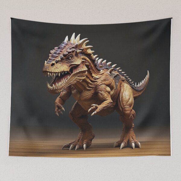 Item preview, Dinosaur Giganotosaurus Canvas print designed and sold by Colorful-Worlds.