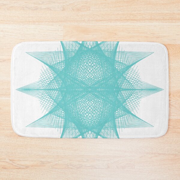 Item preview, Circles On Circle-3 [10221-3-CYAN-WB] designed and sold by LottMultimedia.