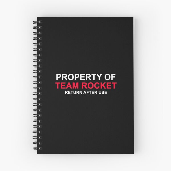 Item preview, Property of Team Rocket Return After Use designed and sold by DeeGeeArrt.