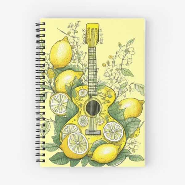 Item preview, Lemon guitar  designed and sold by InRozaria.