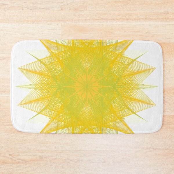 Item preview, Circles On Circle-3 [10221-Yellows-WB] designed and sold by LottMultimedia.