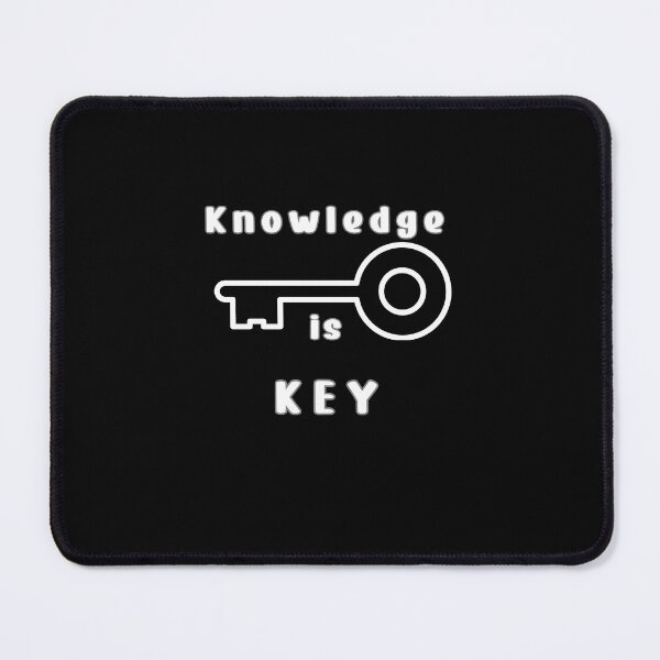 Item preview, Knowledge is key designed and sold by ChromaticBlend.