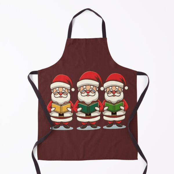 Item preview, Three Cute Santa Claus reading Book. designed and sold by BarklesStudio.