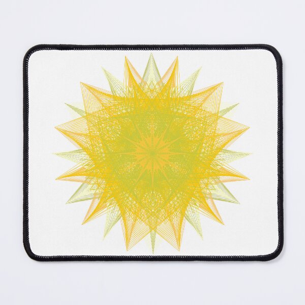 Item preview, Circles On Circle-3 [10121-Yellows-WB] designed and sold by LottMultimedia.