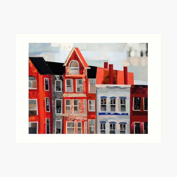 All in a Row Art Print