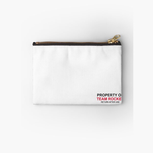 Item preview, Property of Team Rocket Return After Use Clear BG designed and sold by DeeGeeArrt.
