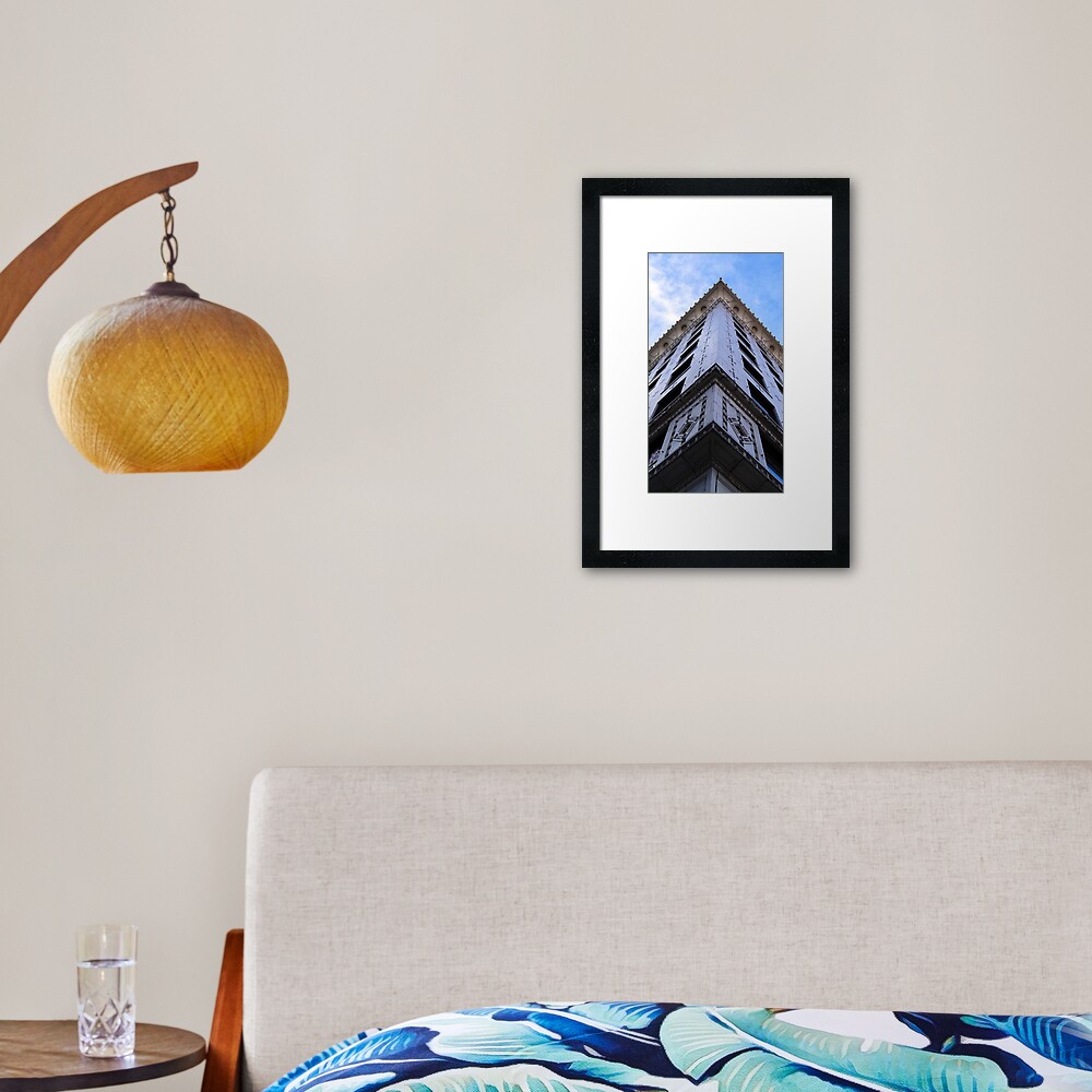 All Along The Edge Framed Art Print