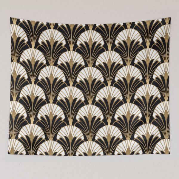 Item preview, Art deco pattern designed and sold by AnnaGo.