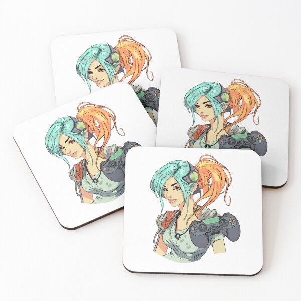 Item preview, "Virtual Vanguard: The Gaming Woman designed and sold by Anastasiia Yurevych.