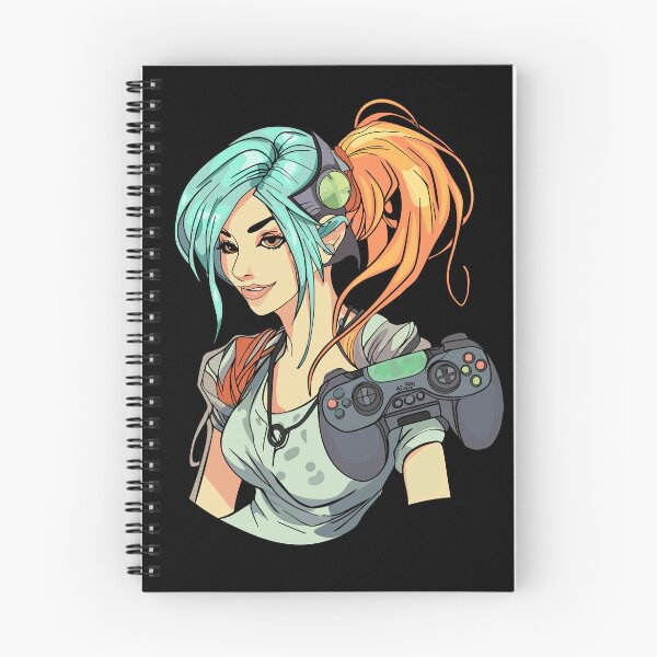 Item preview, "Virtual Vanguard: The Gaming Woman designed and sold by Anastasiia Yurevych.