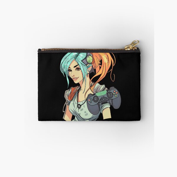Item preview, "Virtual Vanguard: The Gaming Woman designed and sold by Anastasiia Yurevych.