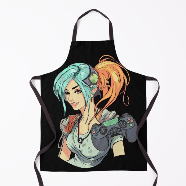 Item preview, "Virtual Vanguard: The Gaming Woman designed and sold by Anastasiia Yurevych.