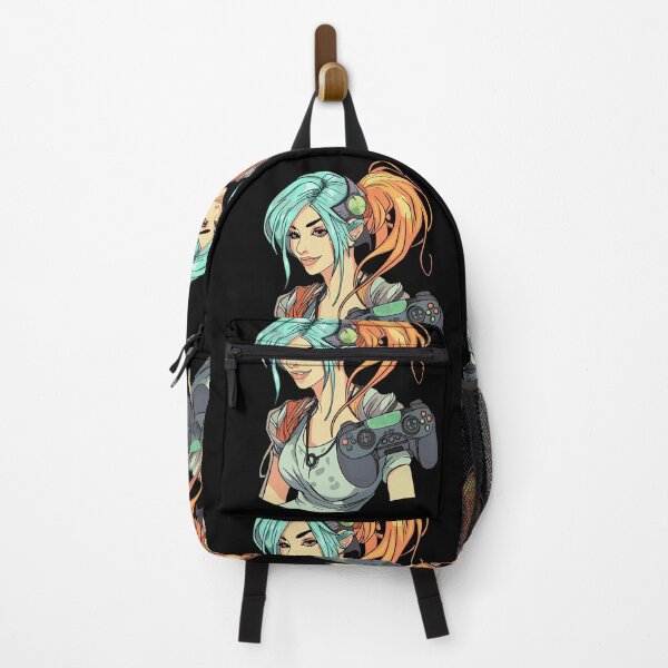 Item preview, "Virtual Vanguard: The Gaming Woman designed and sold by Anastasiia Yurevych.