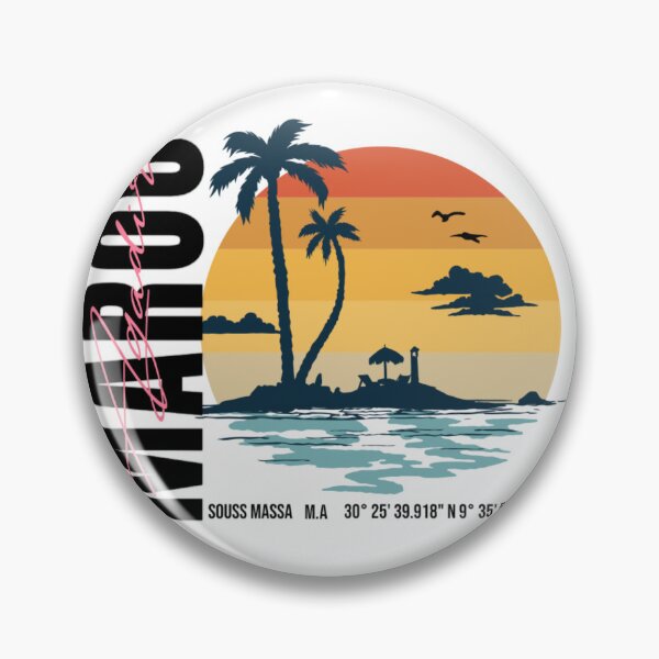 Item preview, Morocco - Agadir beach t-shirt designed and sold by Aminejamoud.
