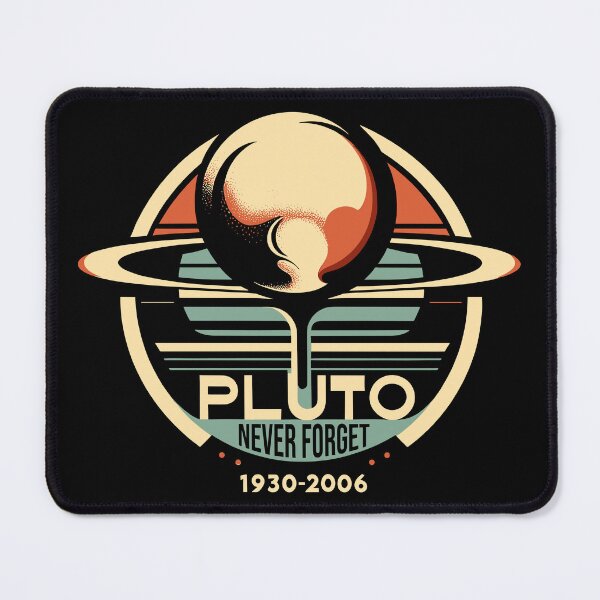 Item preview, Pluto Never Forget Retro Design designed and sold by peaktee.