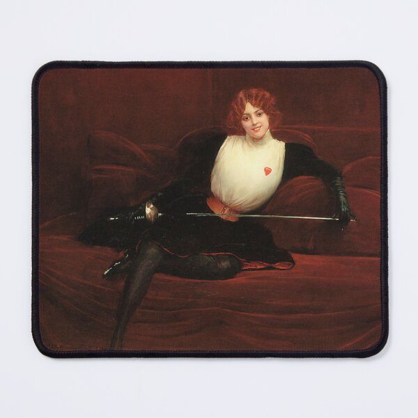 Item preview, A Woman Fencer (19th century) - Jean Béraud designed and sold by SALON DES ARTS.