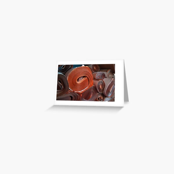 Old Parchments Greeting Card