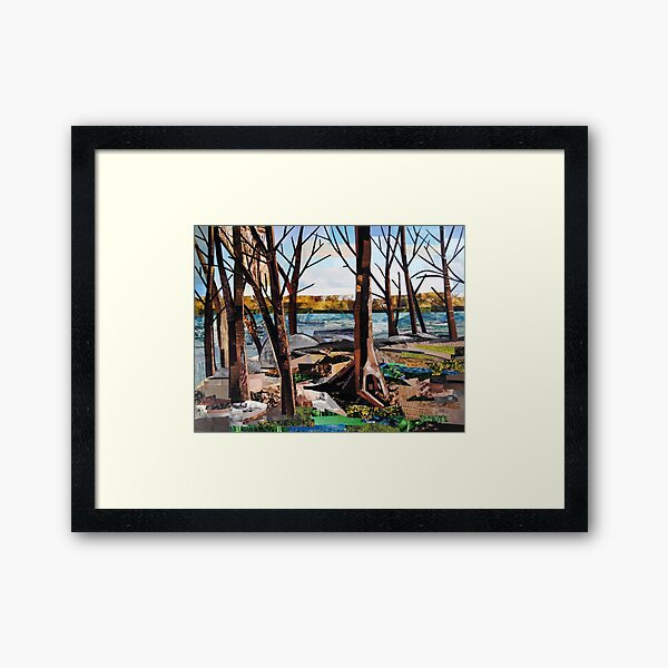The Woods Framed Art Print