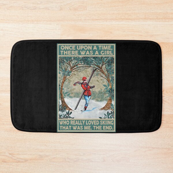 Item preview, There was a girl who really loved skiing  designed and sold by SameeraDammeyer.