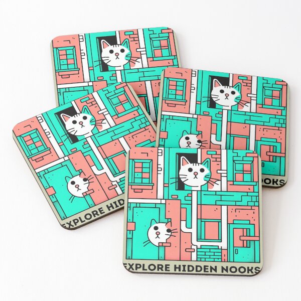 Item preview, Street Cats on a Secret Mission designed and sold by sharon1210.