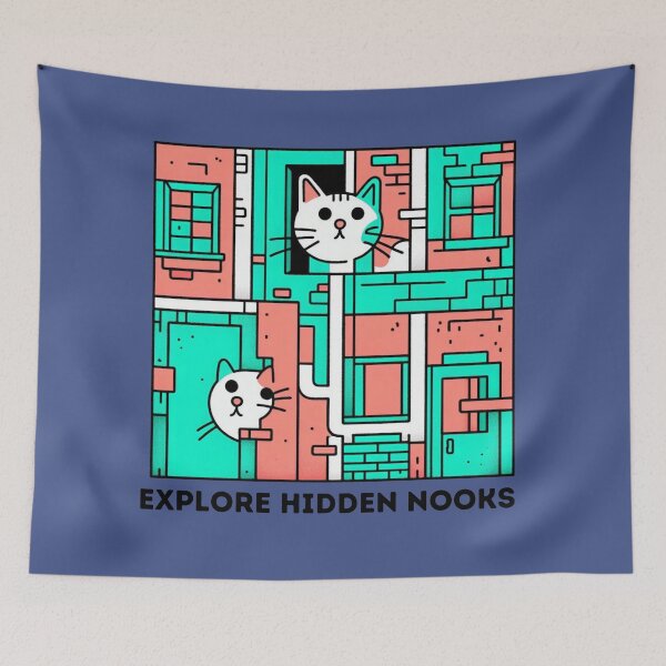 Item preview, Street Cats on a Secret Mission designed and sold by sharon1210.