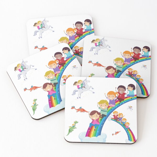 Item preview, Kids rainbow slide  designed and sold by 17Secrets.