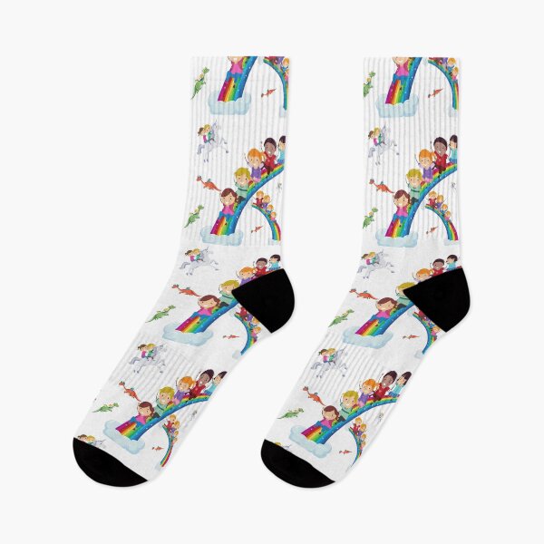 Item preview, Kids rainbow slide  designed and sold by 17Secrets.