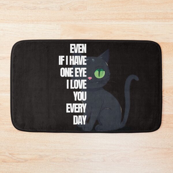 Item preview, My Beloved One-Eyed Kitty designed and sold by bivido.