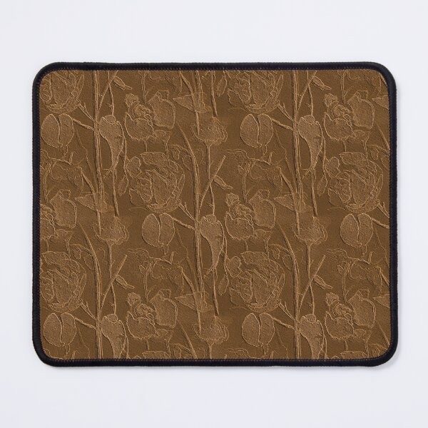 Item preview, My Patio Roses Brown Monochromatic Pattern designed and sold by Artistestella.