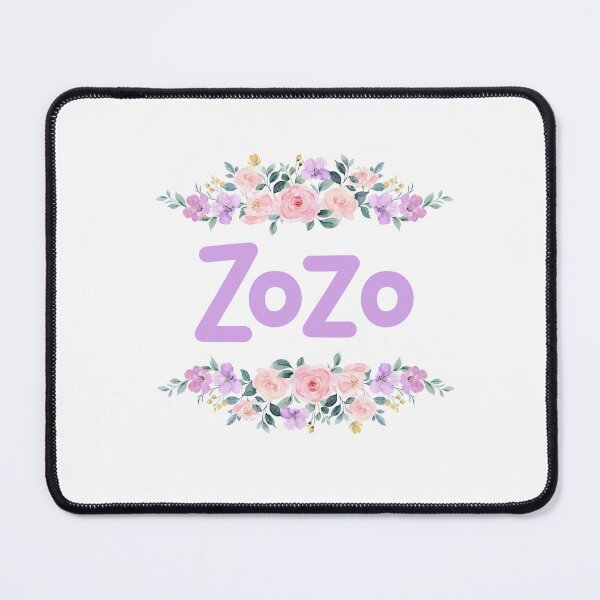 Item preview, Purple Flower Zozo Name Label designed and sold by NormadWorld.