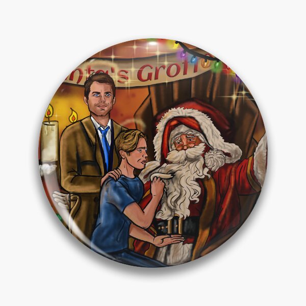 Item preview, Cas and Jack Meet Santa designed and sold by MidnightSilver.