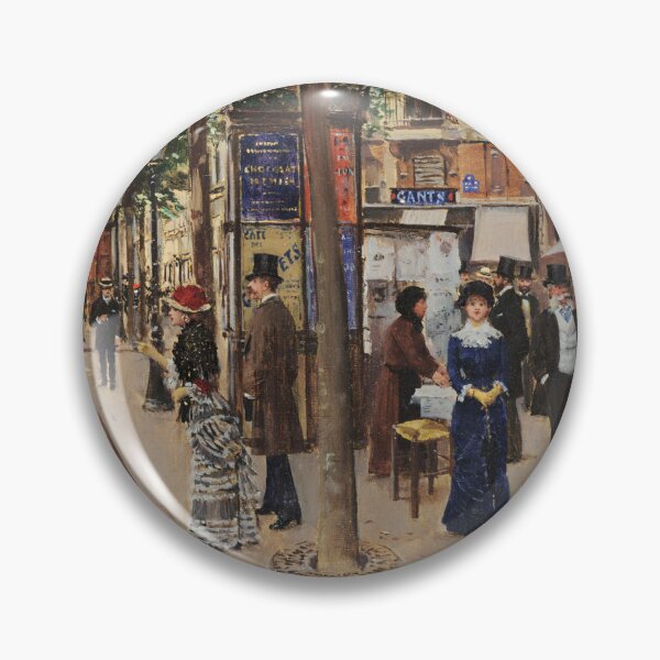 Item preview, Parisian Street Scene (1900) - Jean Béraud designed and sold by SALON DES ARTS.
