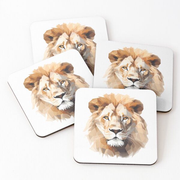 Item preview, Lion Geometric Animal Lover designed and sold by KD Merch.