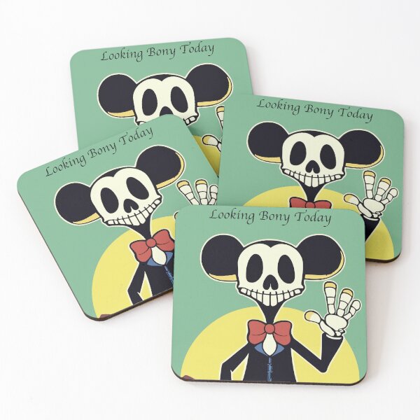 Item preview, Gentle Cartoon Skeleton Mouse  designed and sold by NPC-Trader.