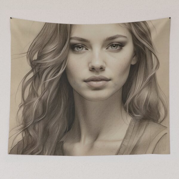 Item preview, Drawing beauty designed and sold by Animepic222.