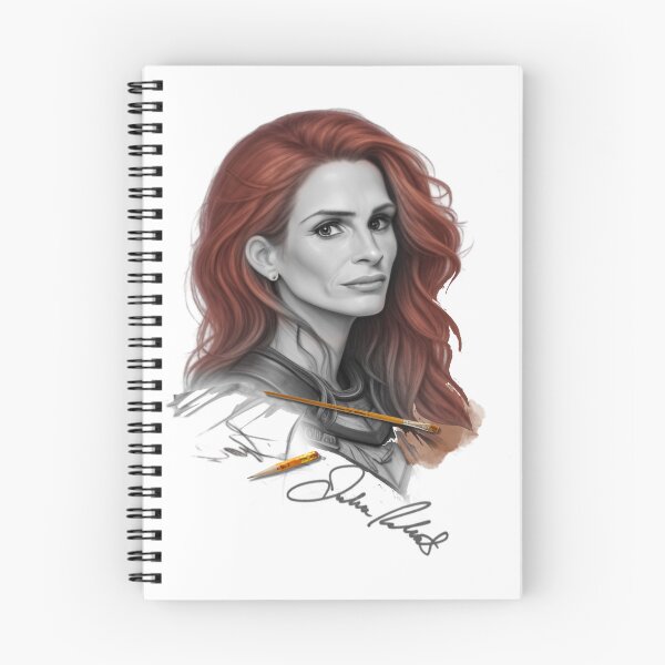 Artikelvorschau, Julia Roberts in Sketch entworfen und verkauft von NickTaroDesign.