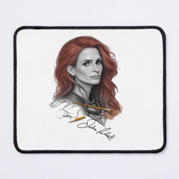 Artikelvorschau, Julia Roberts in Sketch entworfen und verkauft von NickTaroDesign.