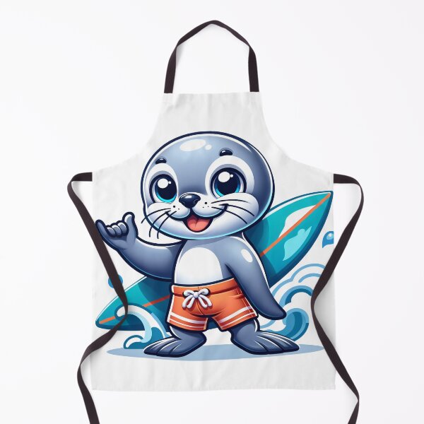 Item preview, Surfer Seal Adventure designed and sold by YoBoiRedgie.