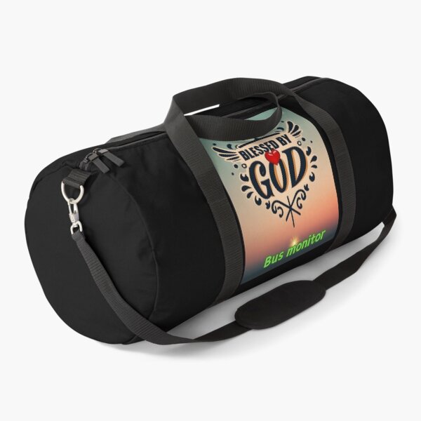 Item preview, BLESSED BY GOD BUS MONITOR designed and sold by carlos crane.