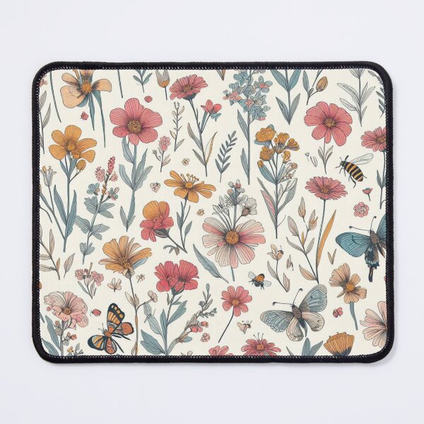Item preview, Wild Flowers Pattern - Flowers, Floral, Flora, Vintage v2 designed and sold by erkabees.